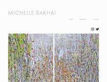 Tablet Screenshot of michellesakhai.com